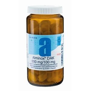 Alminox DAK, tyggetabletter - 100 stk