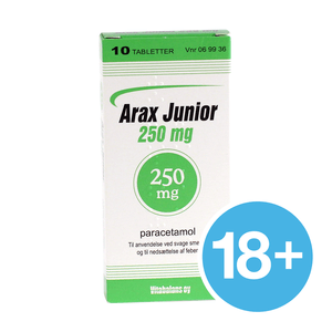 Arax Junior 250 mg - 10 tabletter