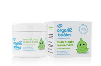 GreenPeople Mum and Baby rescue balm u.duft (100 ml)