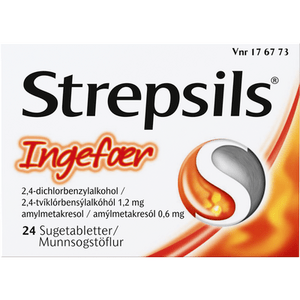 Strepsils Ingefær - 24 stk