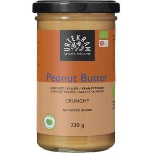 Urtekram Peanutbutter crunchy Ø - 230 g