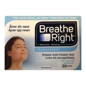 Breathe Right Næsestrips - 30 stk.