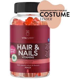 VitaYummy Hair & Nails Peach 60 Pieces