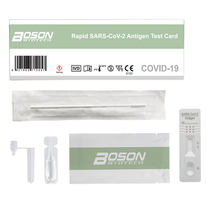 Corona hjemmetest, Boson SARS-CoV-2 Antigen, hurtigtest - 5 stk.