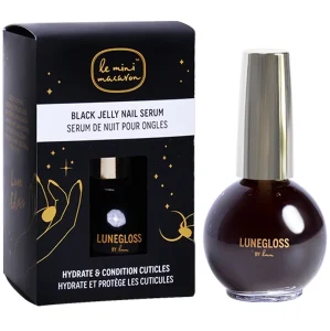 Le Mini Macaron Lunegloss Black Jelly Nail Serum 14 ml