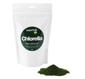 Chlorella pulver Ø Superfruit 100g.