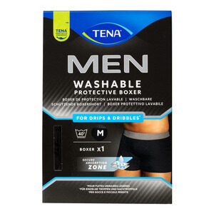 TENA Men Washable Protective Boxers Str. M - 1 stk.