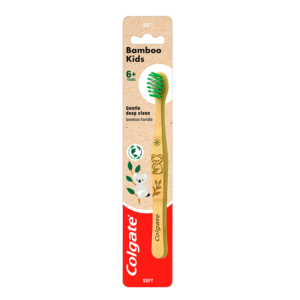 Colgate Tandbørste Bamboo Kids Soft 6+ (1 stk)