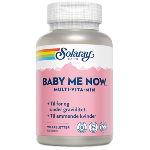 Solaray Baby-Me-Now Multi-Vitamin (90 tabletter)