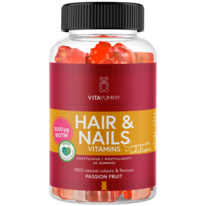 VitaYummy Hair & Nails Summer Edition Passion Fruit (60 stk)