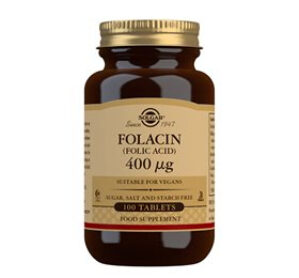 Solgar Folsyre 400 mcg - 250 tab.