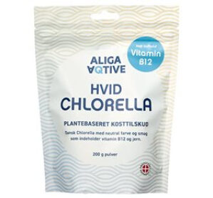 ALIGA AQTIVE Hvid Chlorella pulver 200 g.